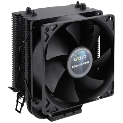Imagen de Gelid Solutions Black Frore2 Tubos de CalorVentilador PWM 92mmRevestimiento Electroforético NegroCompatible con AMD y Intel Negro