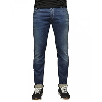 Imagen de Jack &amp; Jones Tim Original Vaqueros slim para hombre, Azul, W34/L34