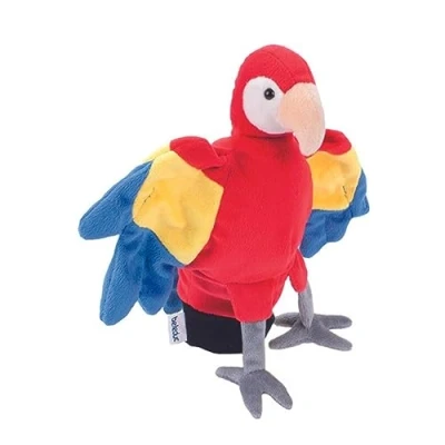 Imagen de Beleduc Arts &amp; Crafts 40131 Dummy Papagei Parrot, Multicoloured, 7 x 22.5 25 cm