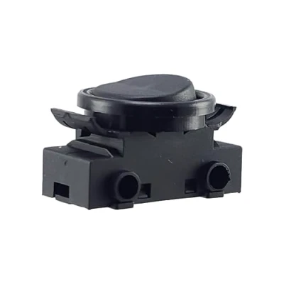 Imagen de interruptor basculante empotrable para lámpara de 2 A, 250 V, incluye anillo y balancín, se adapta como repuesto lámparas cocina, pared, caravanas, etc., color negro