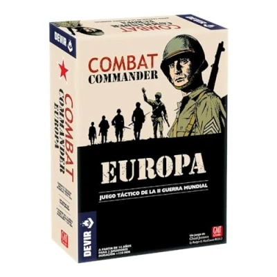 Imagen de Devir Combat Commander: Europa, Juego de Mesa, Mesa Guerra, Estrategia, 2 Jugadores, 14 años (BGCOMMANDER)