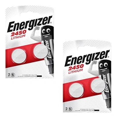 Imagen de Energizer CR2450 DL2450 Pila de botón (3 v, litio, 4 unidades)