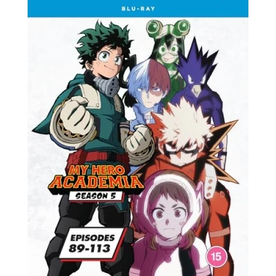 Imagen de My Hero Academia Complete Season 5 [Blu ray] [Region A &amp; B] [Reino Unido]