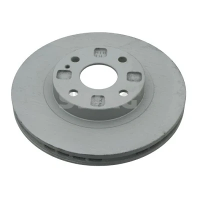 Imagen de SWAG 83 92 3441 Disco de freno Eje delantero 257 24 4 100 ventilación interna revestido MAZDA: FAMILIA 6, 323 F 6