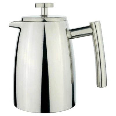 Imagen de Café Ole, cafetera de Acero Inoxidable, cafetiere, Mirror Finish, 3 Cup / 0.35L