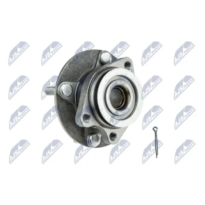 Imagen de NTY KLP NS 052 Juego de cojinete rueda Eje delantero, izquierda, derecha con buje NISSAN: Tiida Hatchback