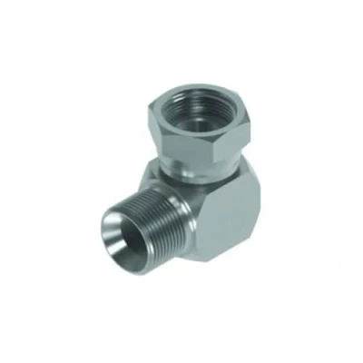 Imagen de BSP Asiento de cono macho x giratorio hembra 90 codo compacto, 3/8&quot;