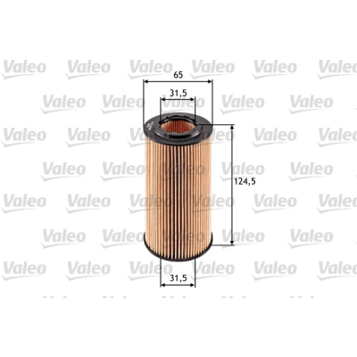 Imagen de VALEO 586541 Filtro de aceite Cartucho filtrante VOLVO: V50, V70 3, XC60 I, FORD: Focus 2, MONDEO 4 Stufenheck, KUGA 1