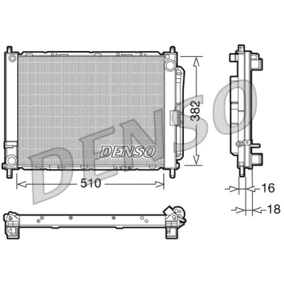 Imagen de Módulo de refrigeración DENSO DRM23102