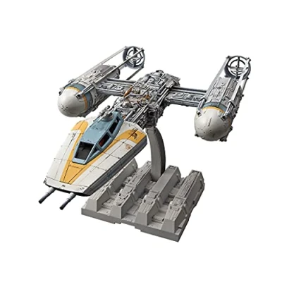 Imagen de Revell 01209 Bandai Star Wars Y Wing Starfighter 1:72 Kit de Modelo, Color Gris, Mittel