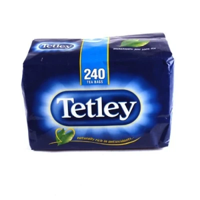 Imagen de Tetley Original Rich Fresh Natural Drink Classic Bolsas de té (3 x 240 unidades), color negro