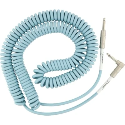 Imagen de Fender 099 0823 006 Cable de bobina serie original 30 pies STR / ANG Daphne Blue