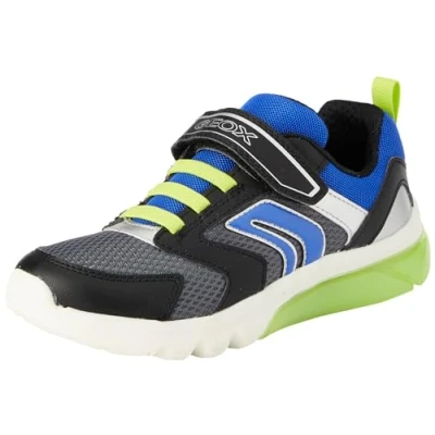 Imagen de Geox J Ciberdron Boy C, Zapatillas, Dk Grey Royal, 28 EU