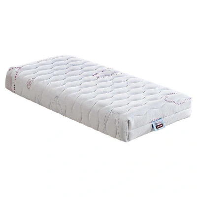 Imagen de PIKOLIN Colchón Cuna HR con Visco Firmeza y Confort Alto Dos Caras Oeko Tex 60x120 15cm Higiénico Transpirable Nube