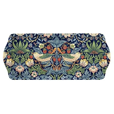 Imagen de Pimpernel Bandeja Sandwich Strawberry Thief Azul (Multicolor, 16,5 x 38,5 2 cm)