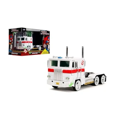 Imagen de Jada Toys Transformers G1 Optimus Prime Ghostbusters Mashup 1:24 Coche fundido a presión