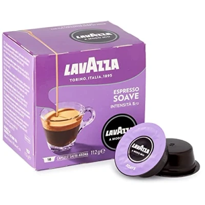 Imagen de Lavazza A modo mio delicati soavemente, cápsulas de café, 16 unidades