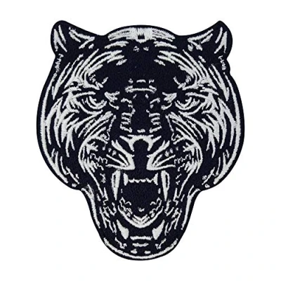 Imagen de Finally Home Parche termoadhesivo con diseño de pantera negra, animales del libro la selva