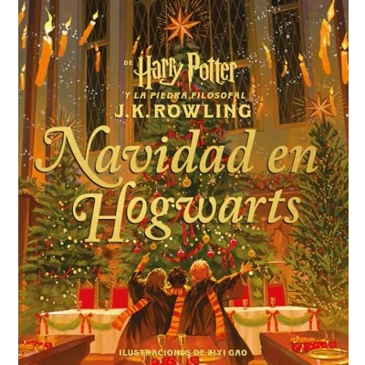 Imagen de Navidad en Hogwarts (Harry Potter)