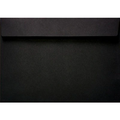 Imagen de Netuno 100x sobres negros DIN C5 162x229mm 120g Burano Nero autoadhesivos solapa recta sin ventana para boda invitaciones tarjetas certificados documentos dinero contratos diplomas empresa menú carta