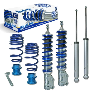 Imagen de JOM BlueLine 741077 Kit de suspensión, muelles/amortiguadores Eje delantero, trasero ajustable en altura