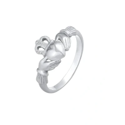 Imagen de Elli Anillos Mujeres Claddagh Corazón Corona en Plata de Ley 925