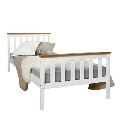 Imagen de Lit en bois de jeunesse 90 x 200 blanc
