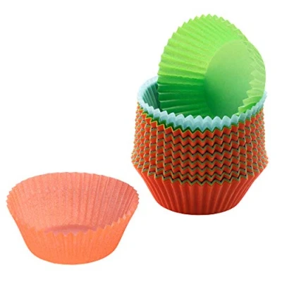 Imagen de ORIGINAL KAISER Inspiration Moldes de papel multicolor para 150 magdalenas / muffins cupcakes Ø 7cm