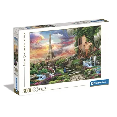 Imagen de Clementoni Puzzle 3000 Piezas paisajes Naturaleza y Ciudad, Paris, Adulto(33550)