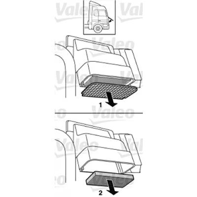 Imagen de VALEO CLIMFILTER COMFORT 716001 Filtro de habitáculo partículas 227 107 20
