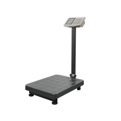 Imagen de Escala Electrónica Comercial de La Plataforma, Balanza Digital Plegable, Báscula Profesional Multifuncional, Capacidad Carga hasta 300 kg, LCD, +/ 100 g, HDWR wagPRO P300