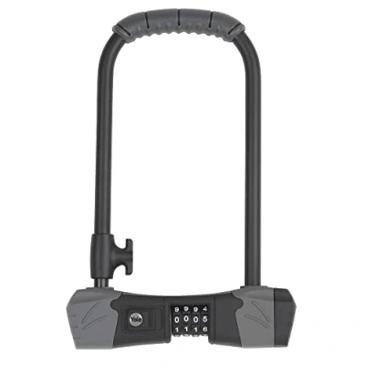 Imagen de Yale YCUL2/13/230/1 Standard Security Defendor Candado de seguridad para bicicleta, color negro