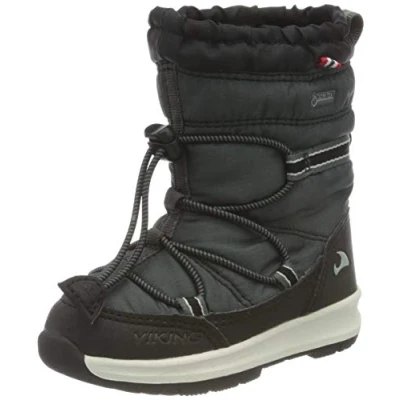 Imagen de Viking Ok​s​v​a​l​ Hi​g​h​ GTX Wa​r​m​, Botas de Nieve, Unisex Niños, Black/Charcoal, 32 EU