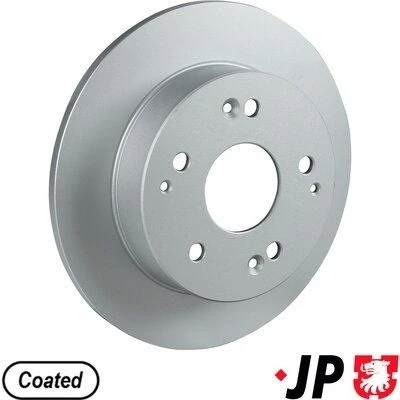 Imagen de JP GROUP 3463202700 Disco de freno Eje trasero 260 10 5 macizo revestido HONDA: CIVIC 7 Hatchback