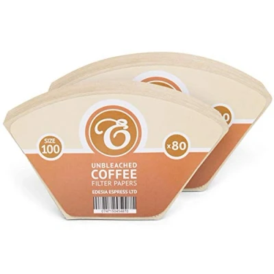 Imagen de Pack de 160 filtros papel Para café Tipo cono Aromaboy Melitta Sin blanquear Tamaño 100