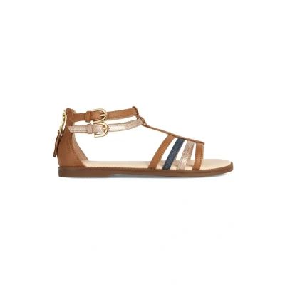 Imagen de Geox J Sandal Karly Girl, Sandalia, Cognac Avio, 41 EU