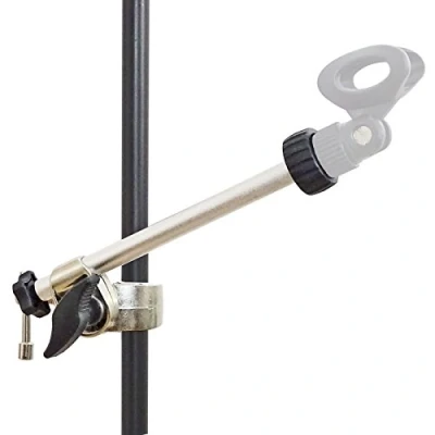 Imagen de keepdrum MS101 Horquilla para micrófono con pinza trípode
