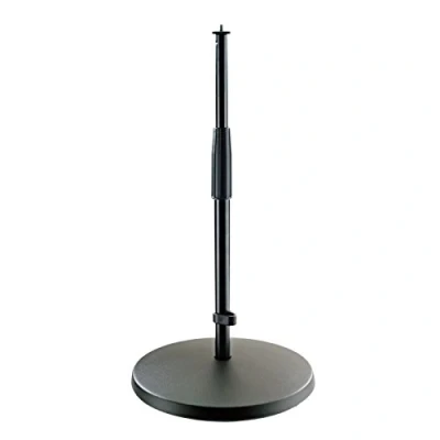 Imagen de K&amp;M 24748 Adaptador de compensación para trípode acero negro Wind Up 4000 altura hasta 20 cm montaje en la base del