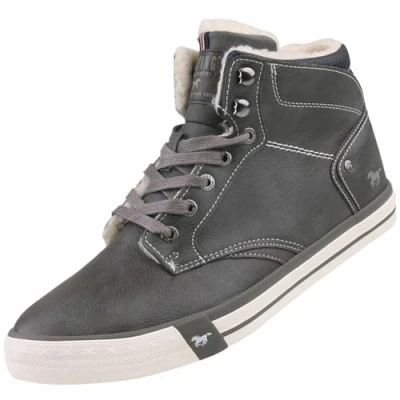 Imagen de Mustang 4072 602 20, Zapatillas Altas Hombre, Gris (Dunkelgrau 20), 42 EU
