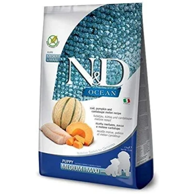 Imagen de FARMINA ND Dog Ocean Puppy Bacalao Pumpkin Medium Maxi 2,5KG