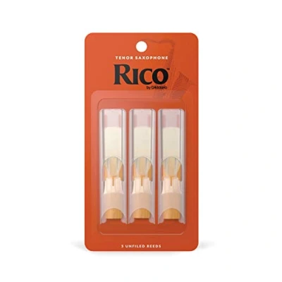 Imagen de Rico 1.5 Strength Reeds for Tenor Sax (Pack of 3)