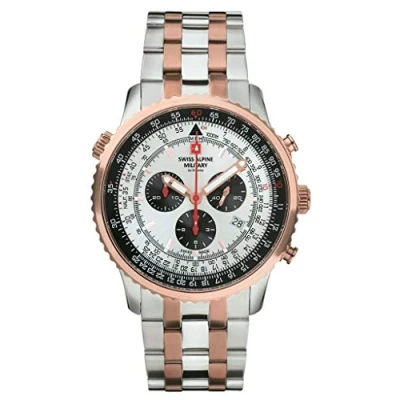 Imagen de Swiss Alpine Military 7078.9152 chronograaf Heren horloge 45 mm
