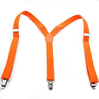Imagen de The Glowhouse Tirantes brillantes de neón para hombre, naranja, Taille unique