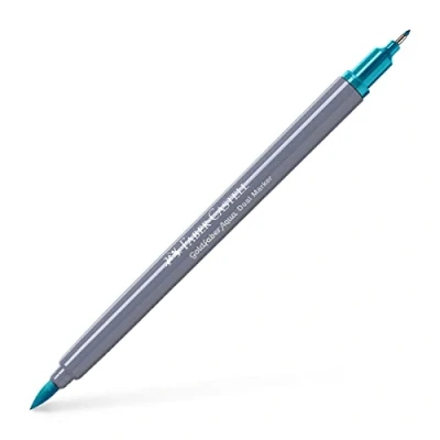 Imagen de FABER CASTELL 164654 Goldfaber Aqua Dual Marker Turquesa Cobalto Claro (154)