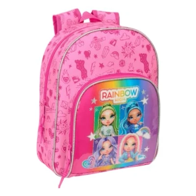 Imagen de RAINBOW HIGH SHINE Mochila Infantil, Ideal para Niños de Diferentes Edades, Cómoda y Versátil, Calidad Resistencia, 28x10x34 cm
