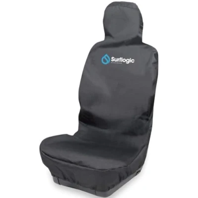 Imagen de SURF LOGIC Funda Impermeable para Asiento del Coche, Negro, L