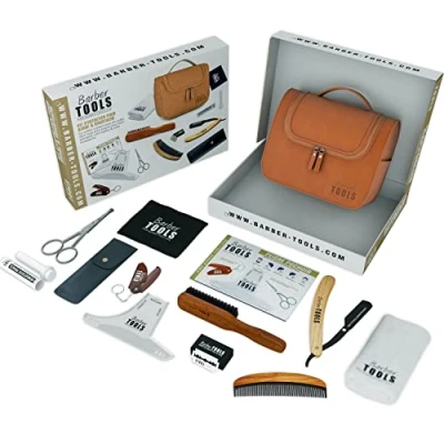 Imagen de BARBER TOOLS Kit de mantenimiento y cuidado para barba afeitadora
