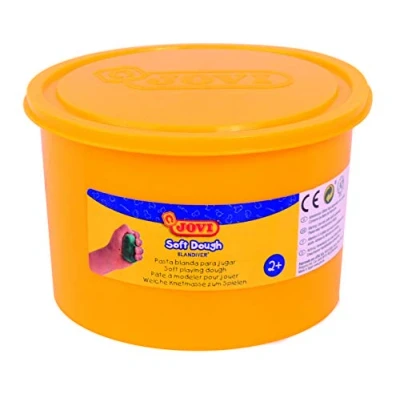 Imagen de Jovi Soft Dough Blandiver, Bote de 460 g, Color Amarillo (46002)