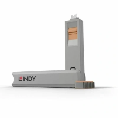 Imagen de USB Type C Port Blocker, Orange