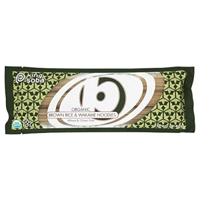Imagen de King Soba Spagueti Arro Int Alga Wak Bio 250 G, Pack De 12